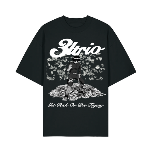 Black Get Rich Tee