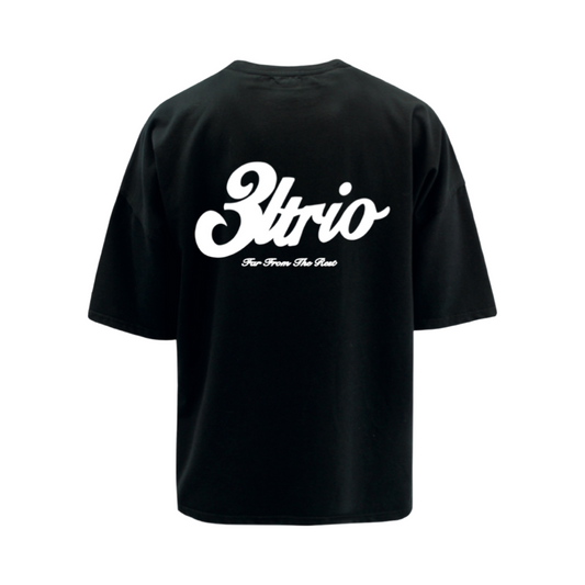 Black 3LTRIO Base Tee